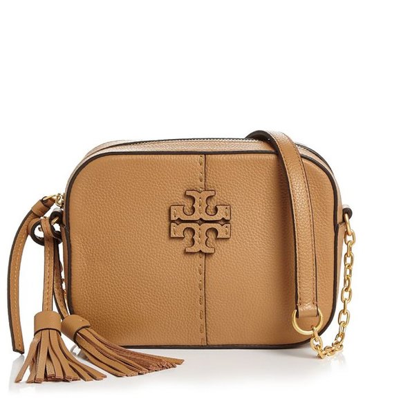 Tory Burch Bags Tory Burch Mcgraw Mini Leather Crossbody Camera Bag